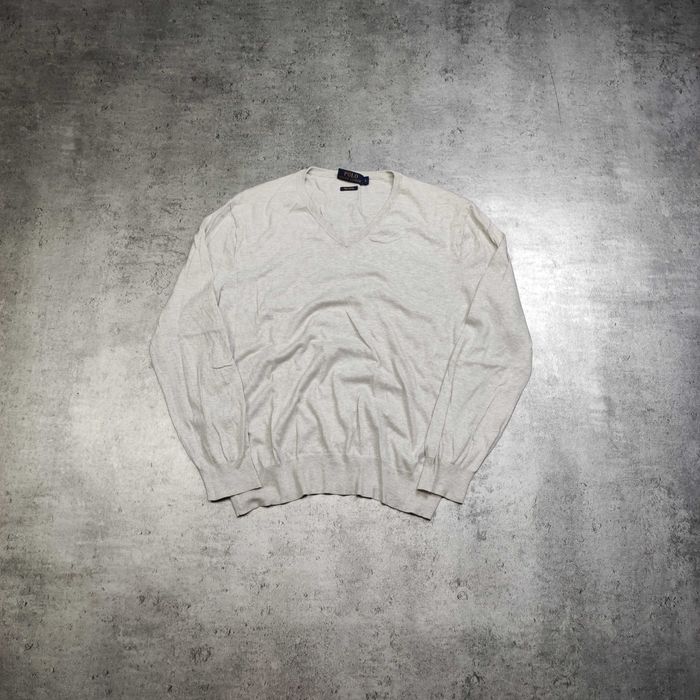MĘSKI Elegancki Sweter Lekki PREMIUM Bawelna Bez Logo Ralph Lauren