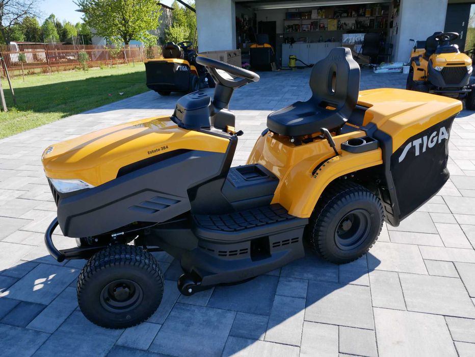 STIGA kosiarka traktorek NOWA od dealera Dostawa 384 gotowa do pracy
