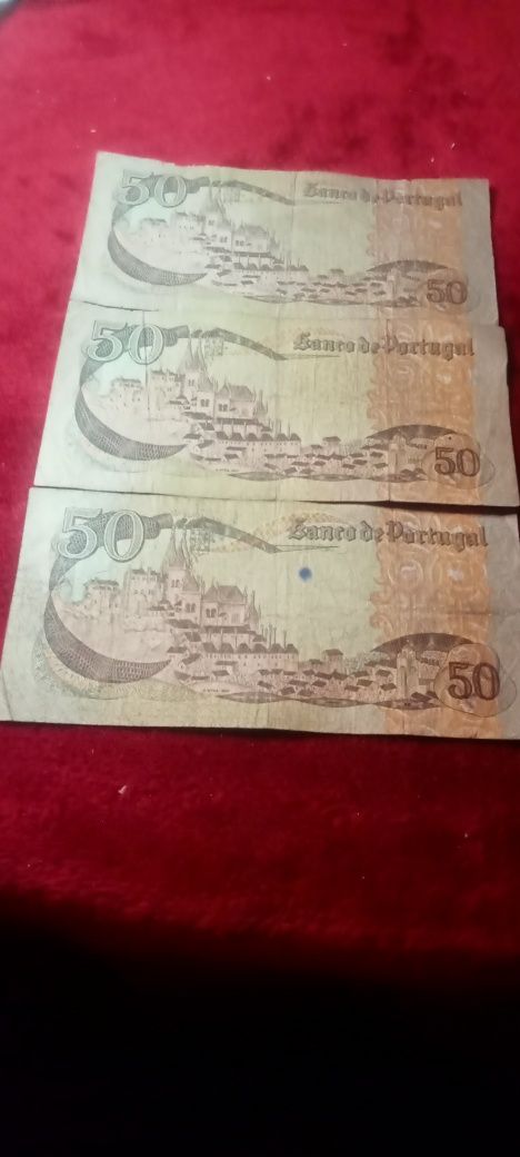 Notas de 50 escudos  (3)