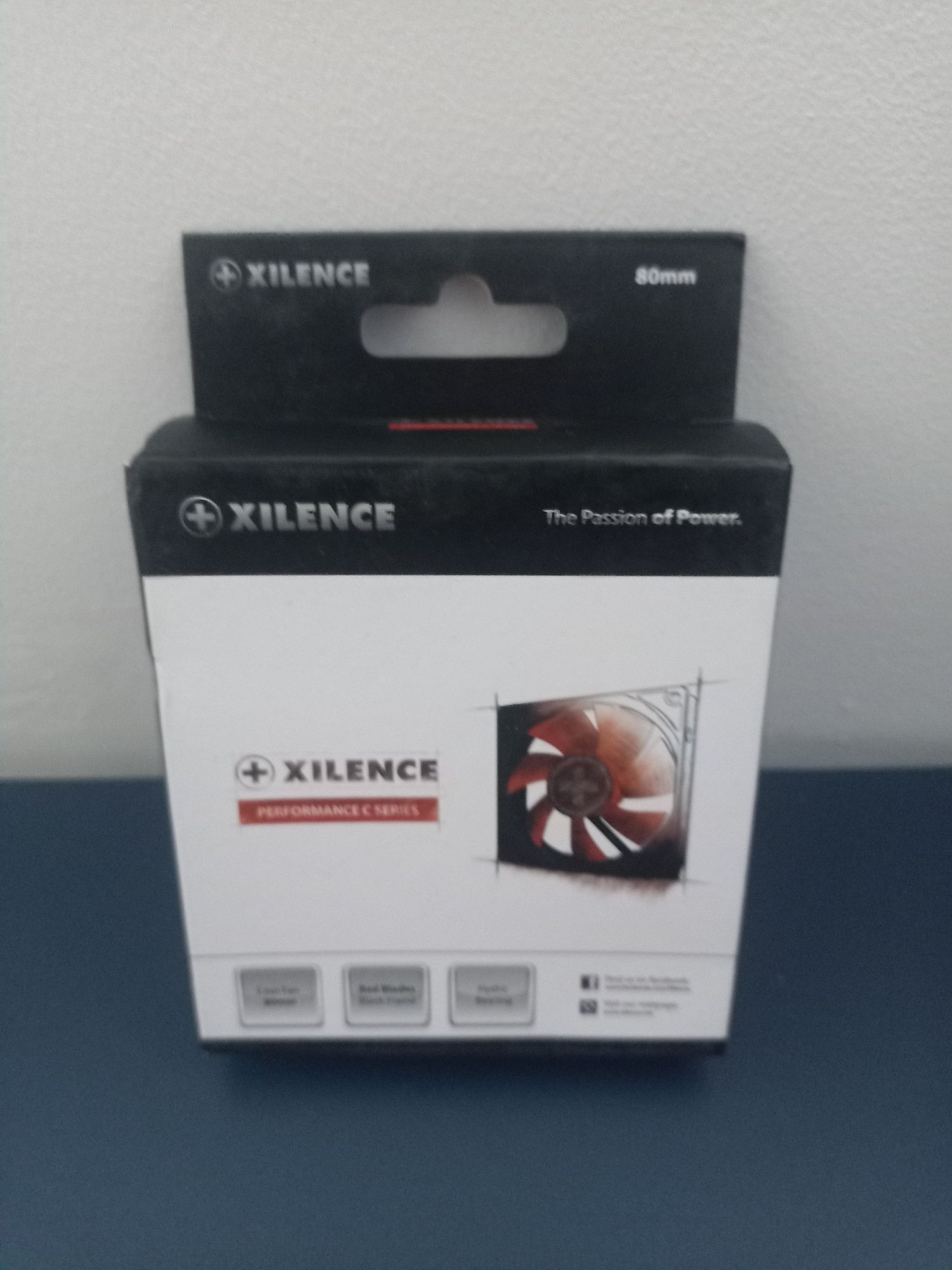Xilence XPF80.R system chłodzenia komputerów  Wentylator 80mm