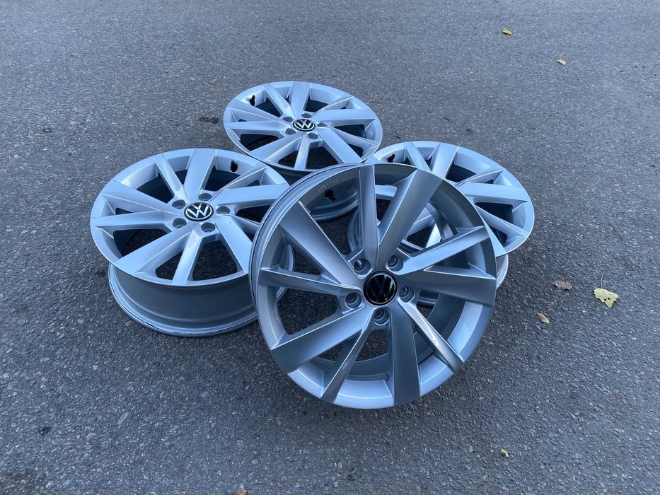 Оригинал диски R17 5*112 Ваг Фольц VAG Шкода Сеат T-Roc Гольф Пассат