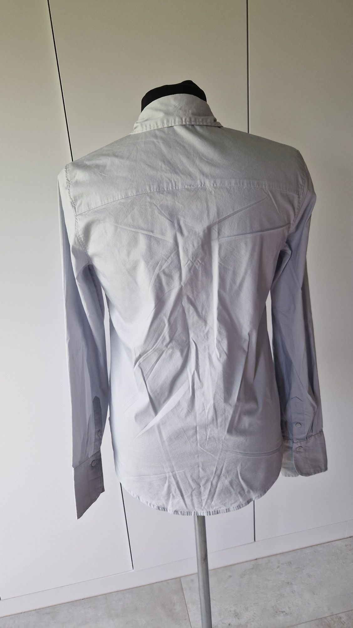 Błękitna koszula H&M - rozmiar XS
