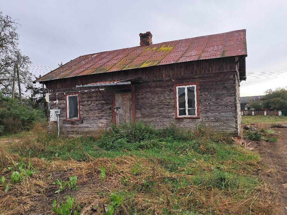 Sprzedam dom drewniany do rozbiórki lub przeniesienia 11metry na 9