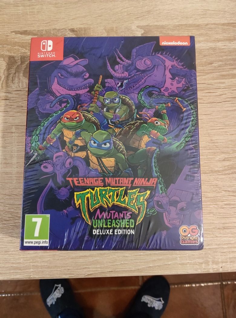 TMNT mutants Unleashed nintendo switch deluxe edition