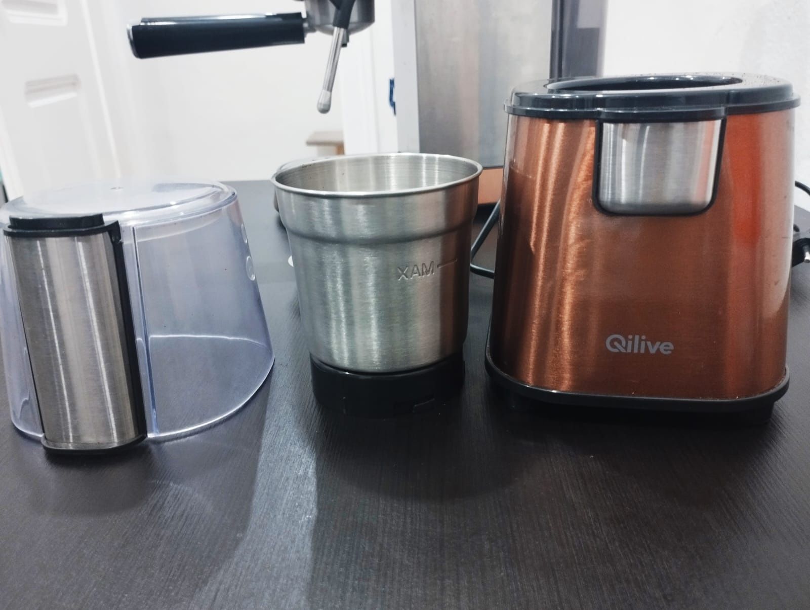 Cafeteira + Moedor Qlive Q.5724
