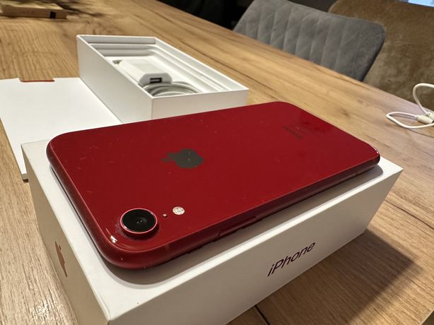 iPhone Xr Red 64 GB Stan idealny
