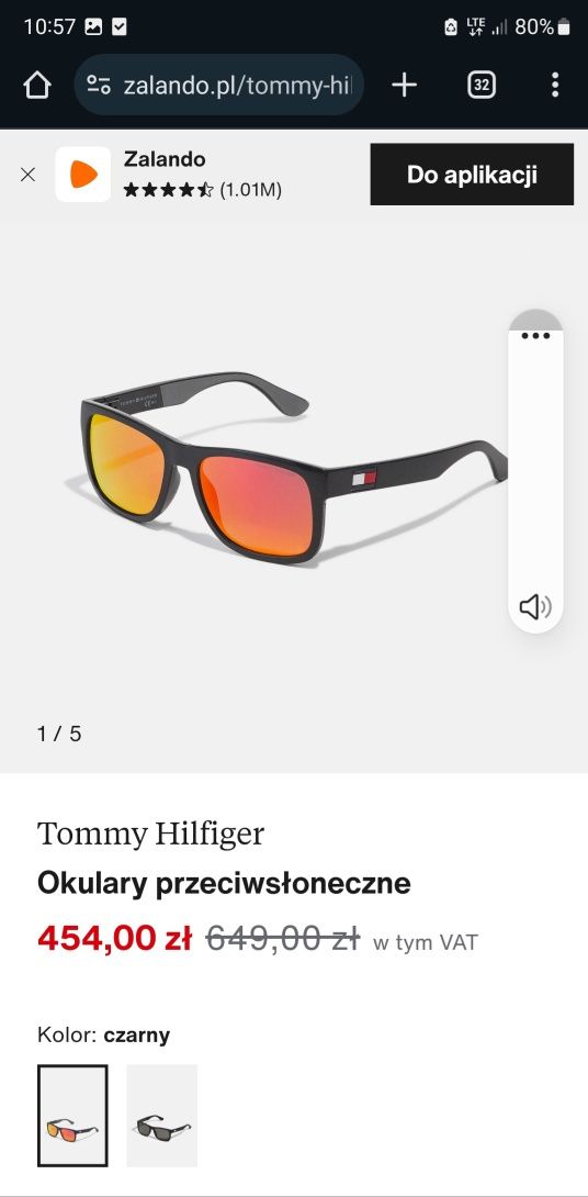 Tommy hilfiger nowe oryginalne okulary