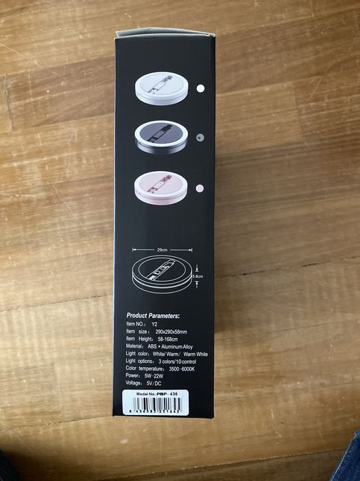 Ring Light com Tripé Novo!