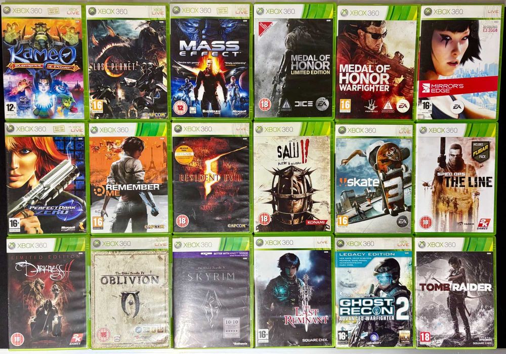 JOGOS XBOX 360 (SEM MANUAIS) | Portes Grátis | (à unidade)