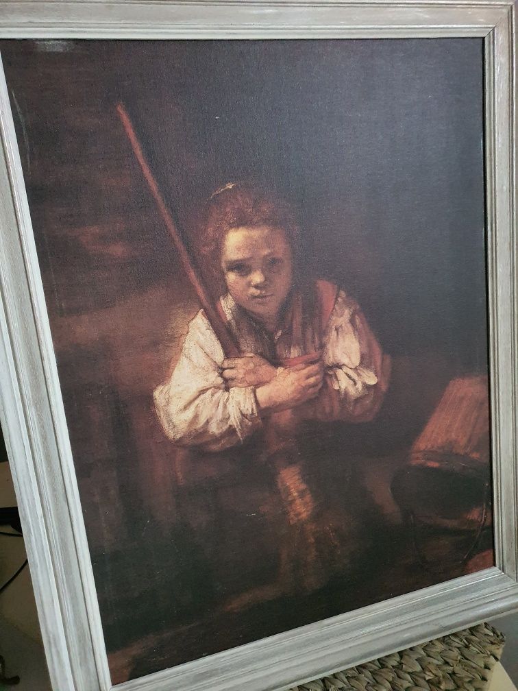 obraz Rembrandta 75x60 reprodukcja na płótnie