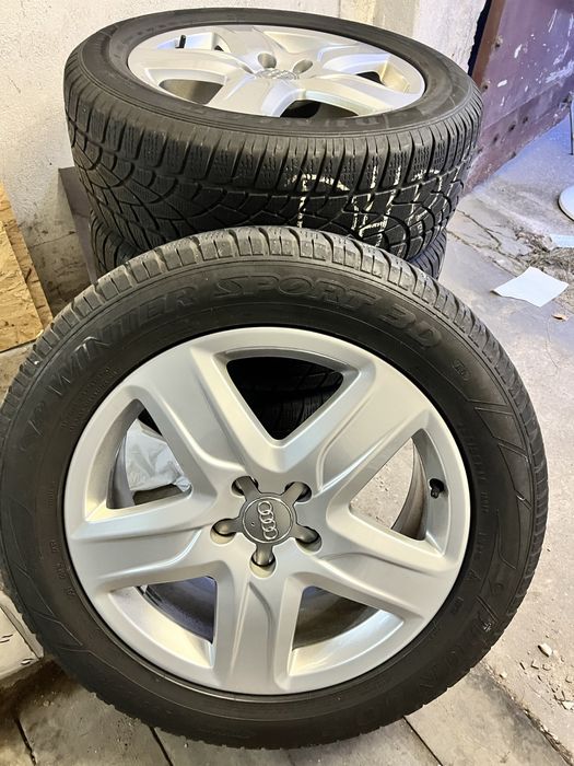 kola zimowe Audi 18” jak nowe ET38 7Jx18
