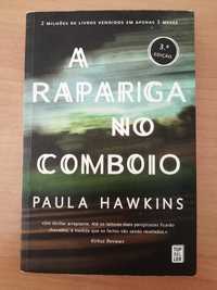 Livro "A rapariga no comboio" de Paula Hawkins