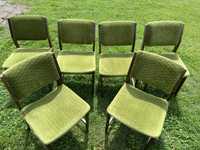 Krzesła , fotele PRL kpl