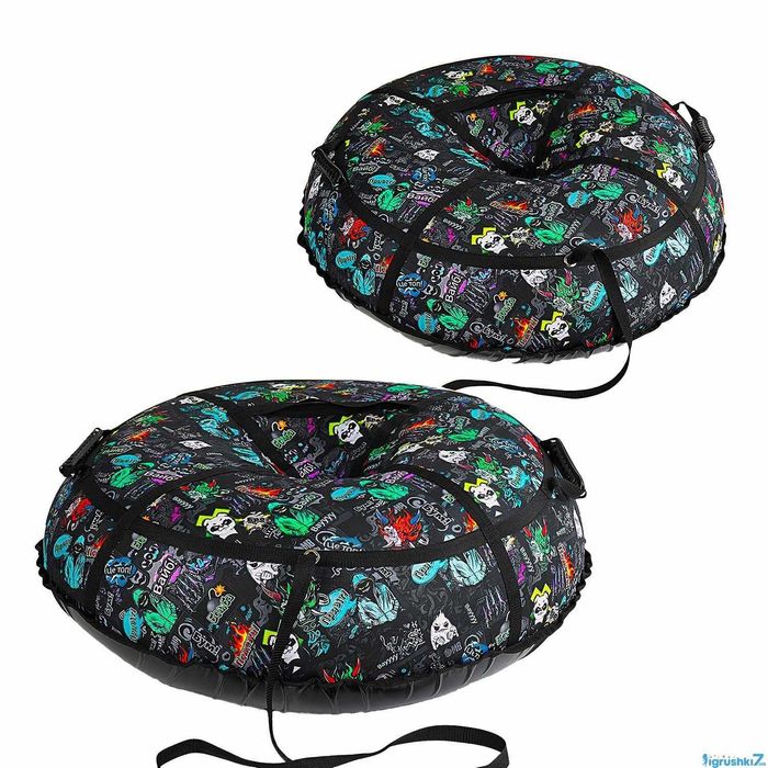 Санки надувні тюбінг ватрушка сноутюбінг надувний матрац