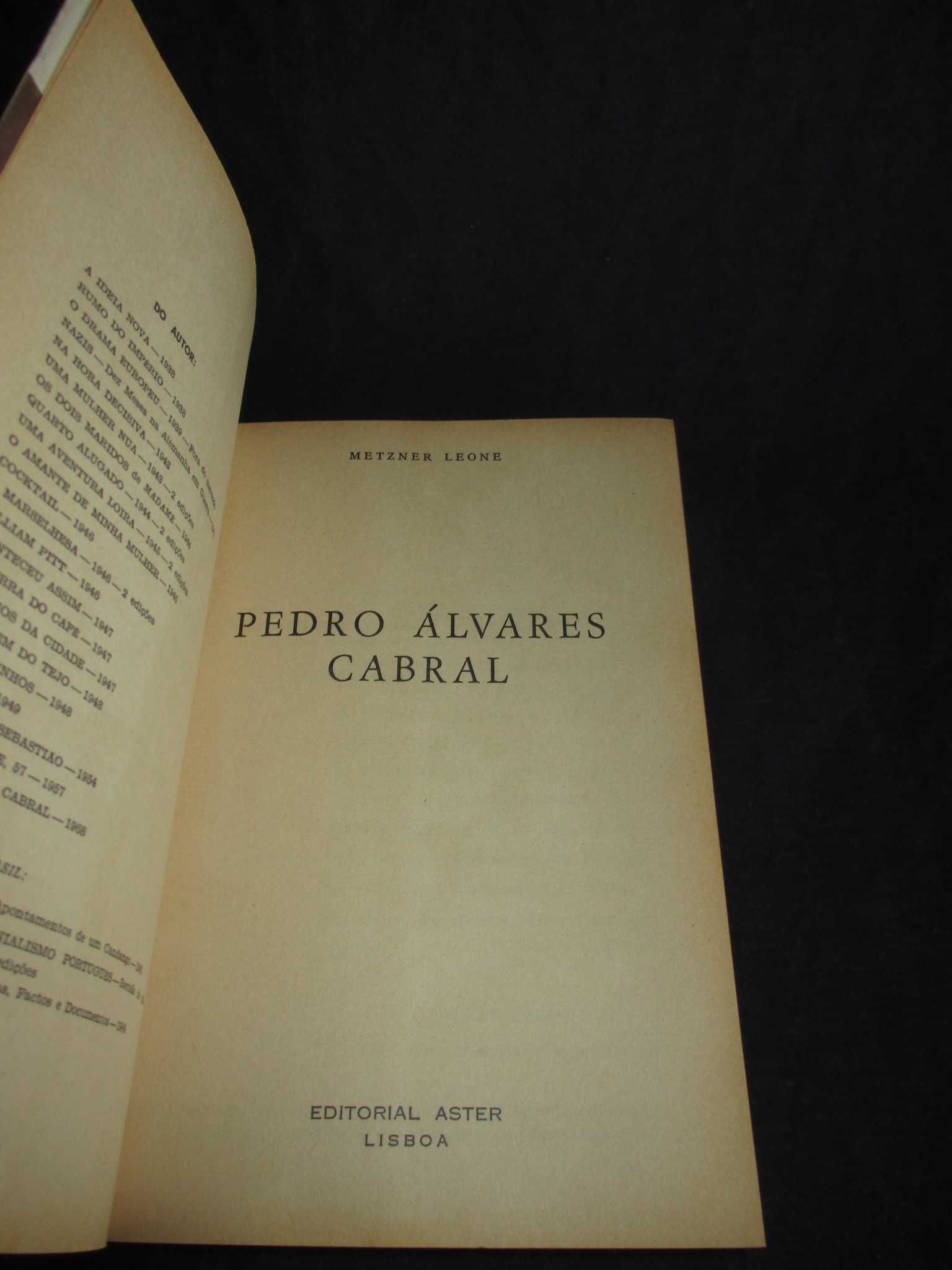 Livro Pedro Álvares Cabral Metzner Leone