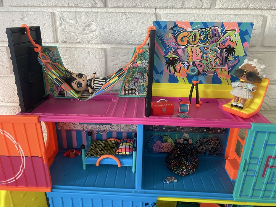 Lol Clubhouse domek L.O.L. Dom lalki akcesoria mebelki meble Surprise