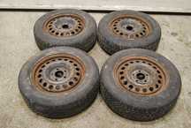 FELGI STALOWE 5X112 ZIMA 195/65R15 6J ET49 VW GOLF V AUDI SEAT SKODA