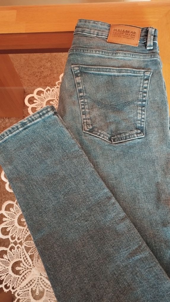 Spodnie męskie jeansy Pull&Bear rozmiar EUR 38