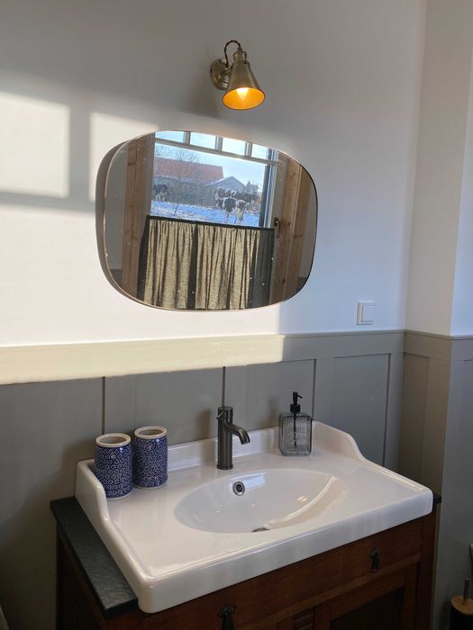 Dom 155m na Mazurach nad brzegiem jeziora- linia brzegowa