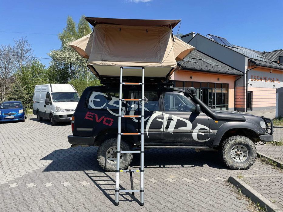 Namiot dachowy ALASKA 190 cm 5 osobowy beżowy