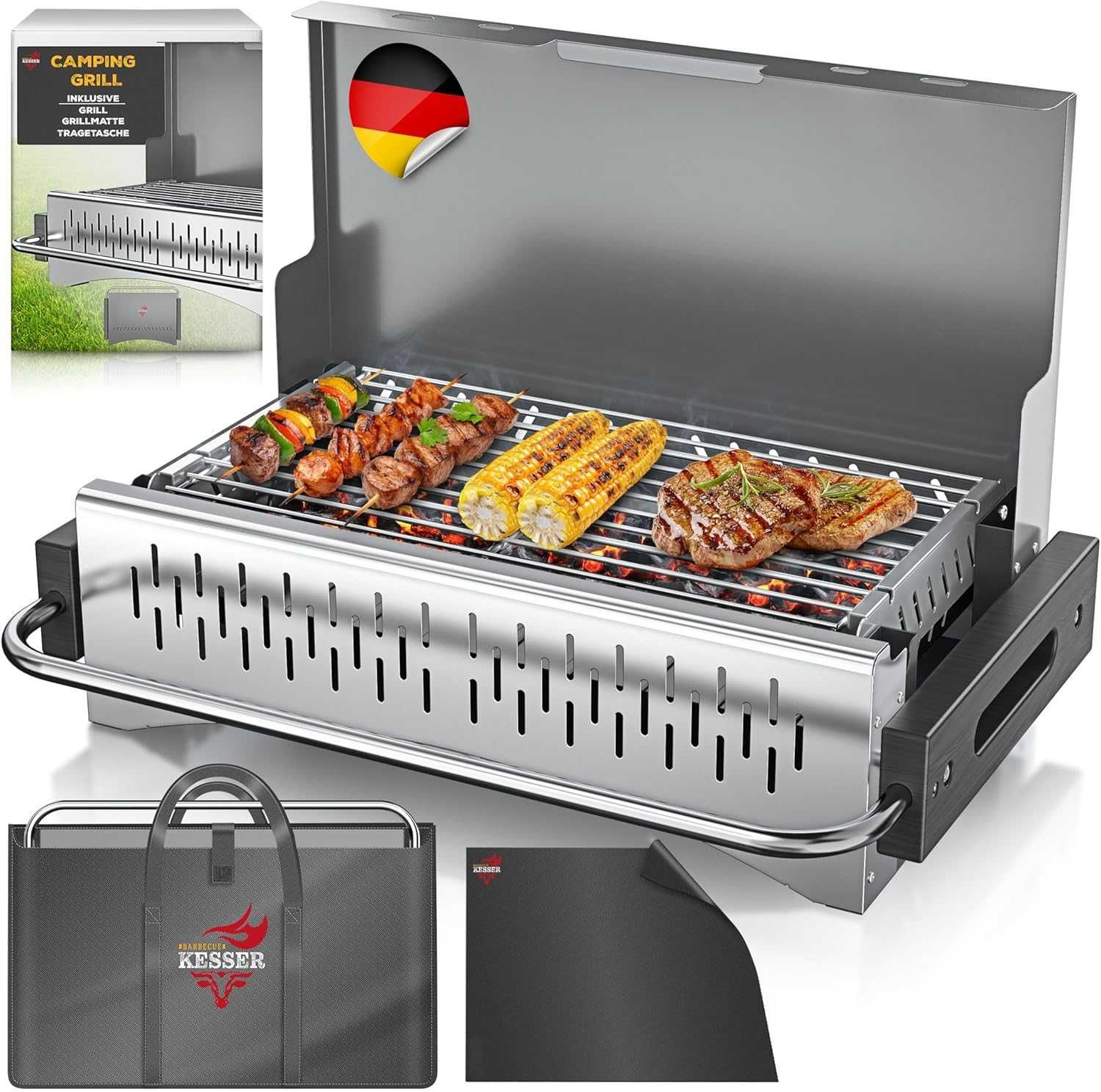 Składany grill kempingowy