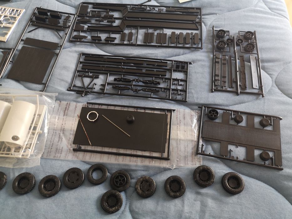 Kit Plástico Lowboy Trailer 1:25 - ESCI/ERTL (Raro!)