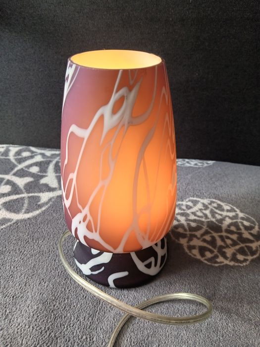 Lampka nocna szklana