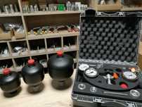 Nabijanie, napełnianie azotem hydroakumulator, akumulator hydrauliczny