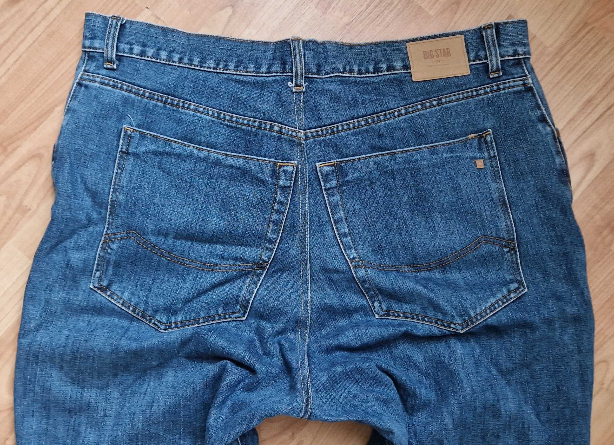 Spodnie męskie jeans Big Star Fit Regular W46L34