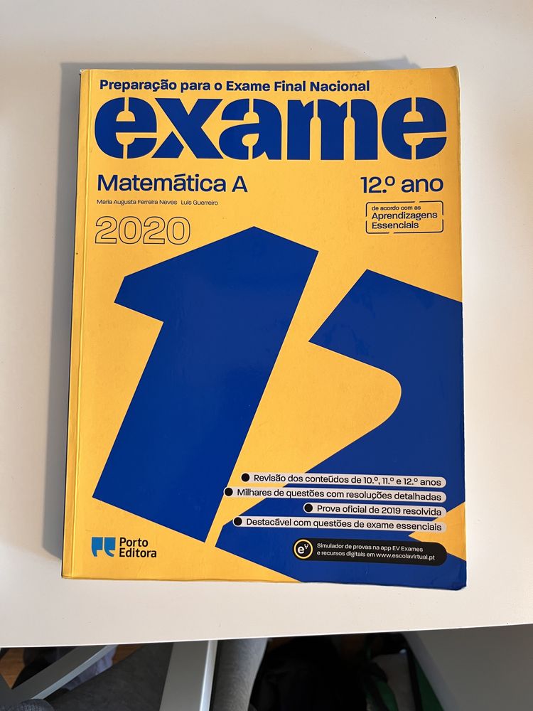 12 Preparação para exame nacional - Português/Matemática