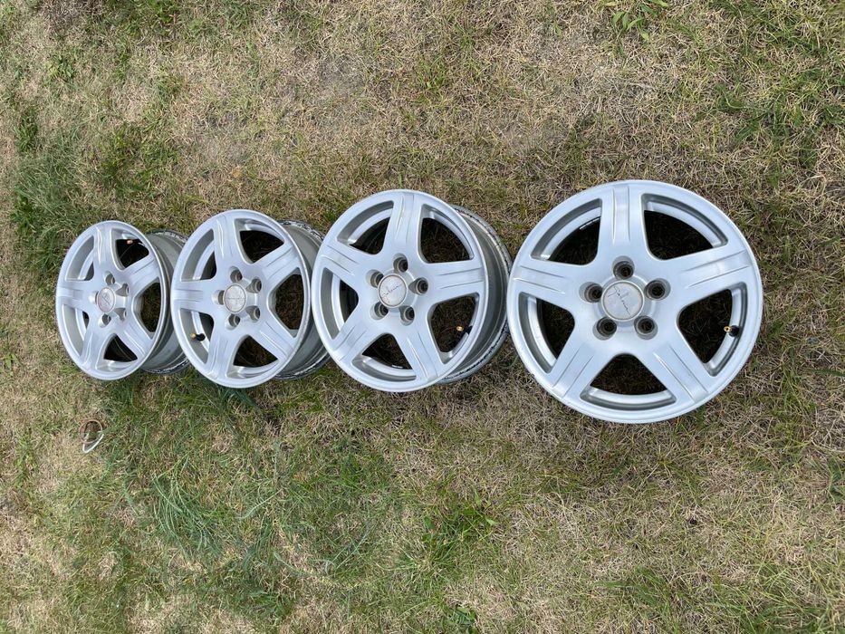 Okazja felgi aluminiowe VW Polo Skoda Fabia Seat 5x100 ET35 5,5Jx14