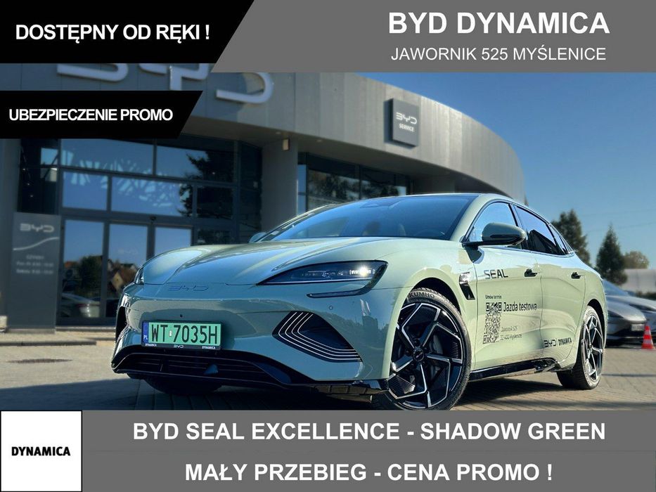 BYD Seal Excellence AWD - Przebieg: 13348 km