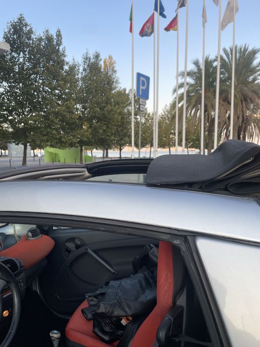 Smart fourtwo descapotavel automatica  , cinza