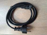 Kabel zasilający 3-pin do laptopa Akyga AK-NB-08A - 1 m