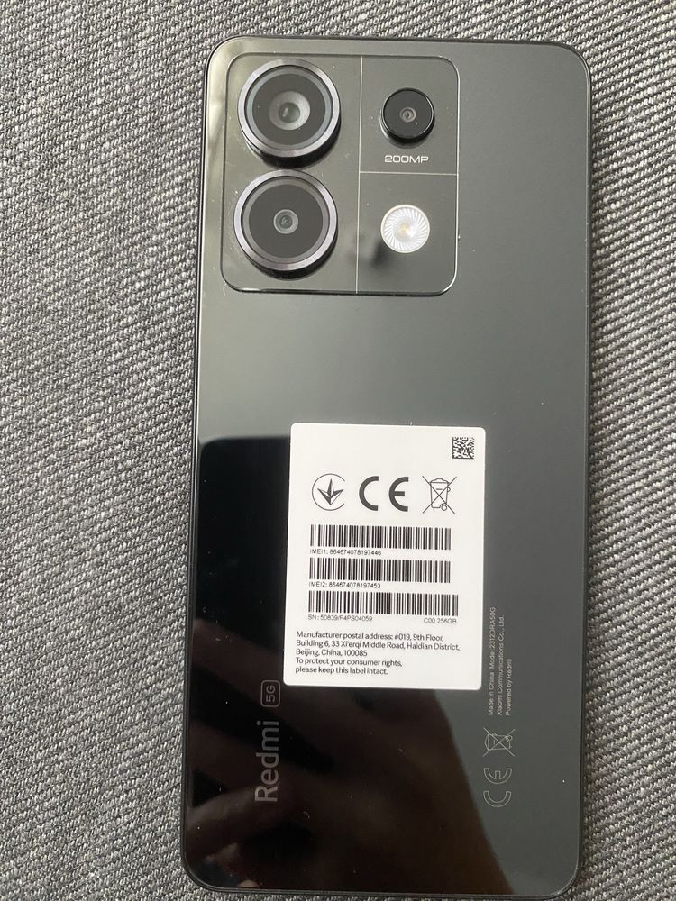 Xiaomi Redmi Note 13 pro 5g 8/256 6.67”120Hz Czarny