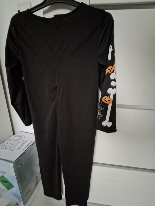 Strój rozmiar 116 halloween przebranie kościotrup