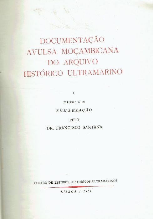 92 - Livros sobre Moçambique 2