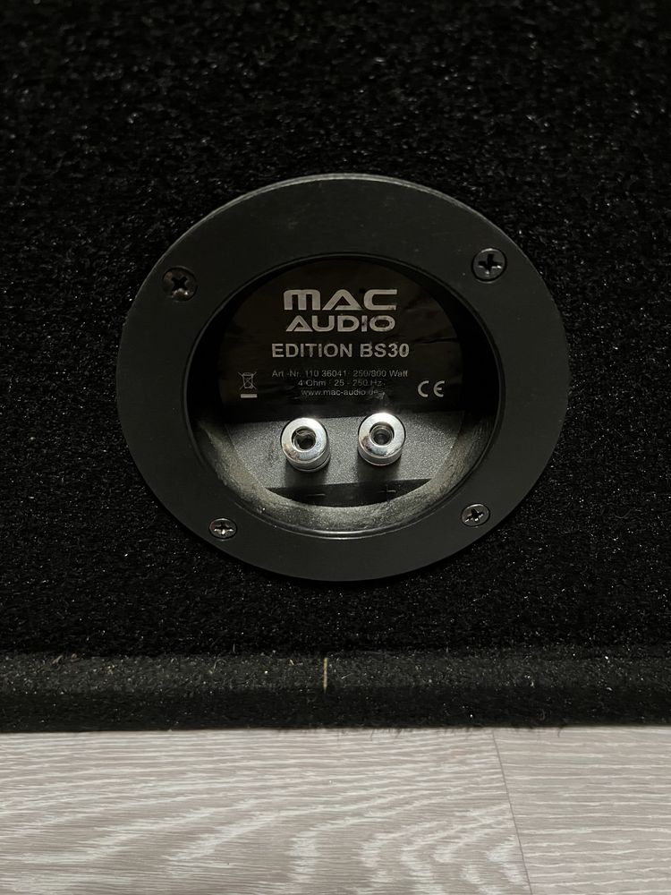 Mac Audio Edition BS 30 Black Passive Subwoofer 250 W
