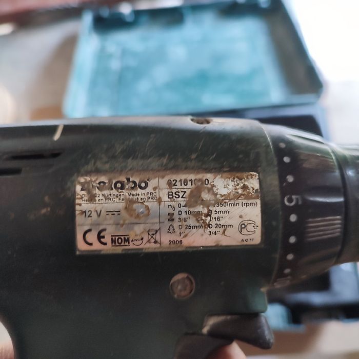 Wiertarka Metabo 12V