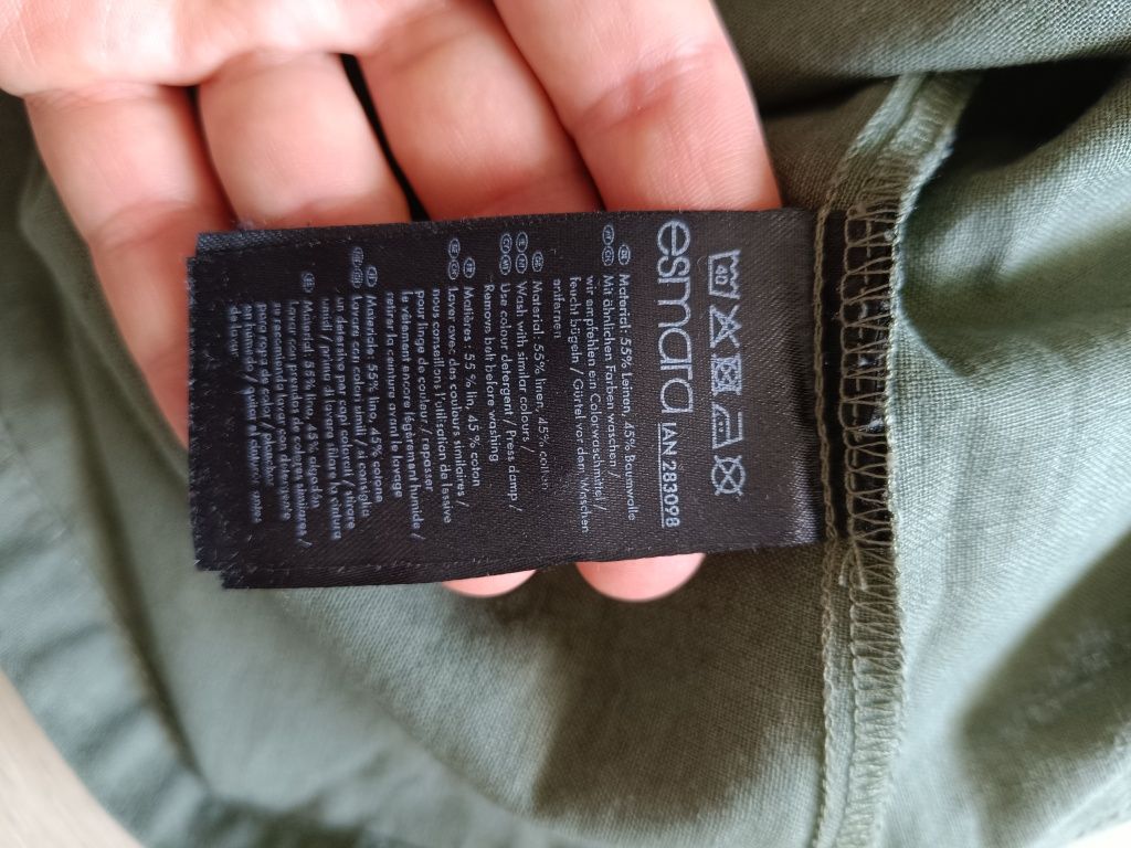 Sukienka len Boho 40 l