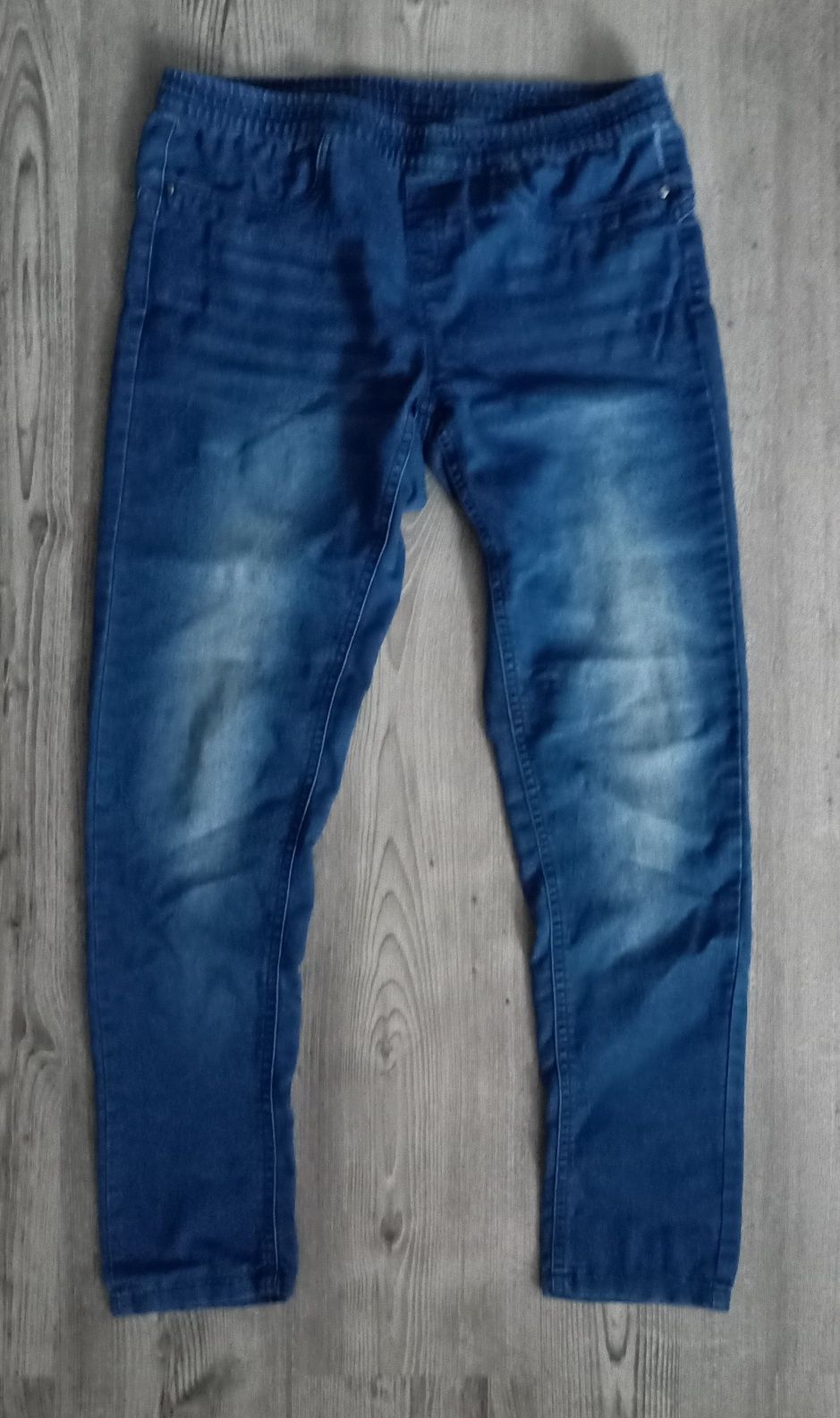 Spodnie jeansowe jeans rurki skinny tregginsy rozmiar 42