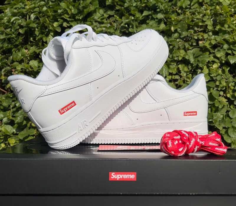 Supreme x Nike AF1 White Sneakers EU37.5