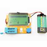 LCR-T4 тестер напівпровідників, ESR, LCR atmega328P англ прошивка 2.07