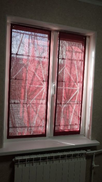 Римская штора, римская фотоштора, римская штора день-ночь