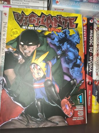 My hero Academia vigilante manga tom 1