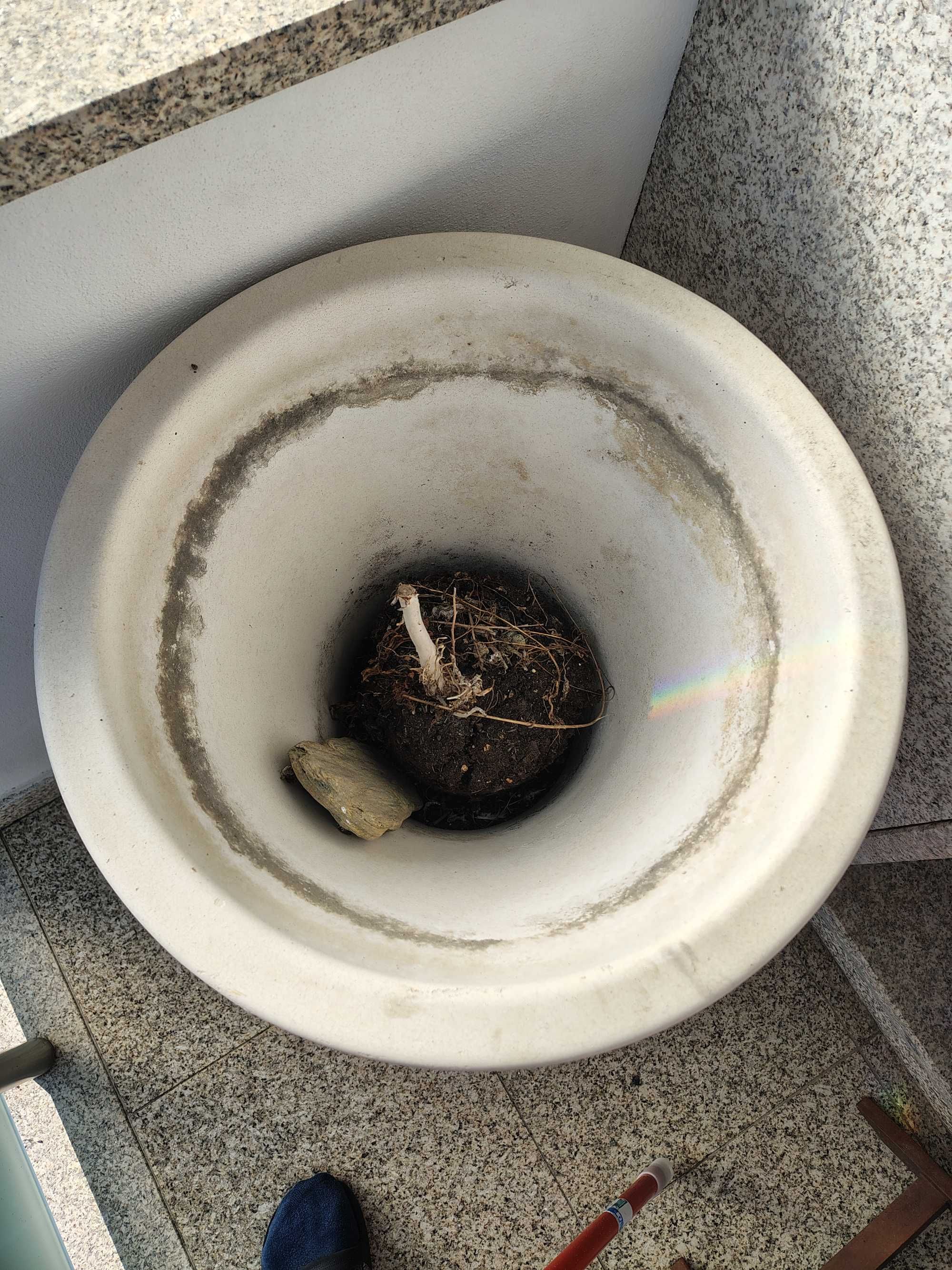 Vaso em Pedra - bom estado