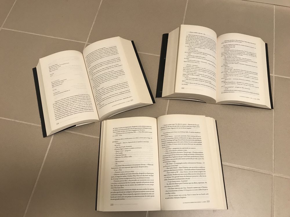 Os 3 Livros “As 50 Sombras”