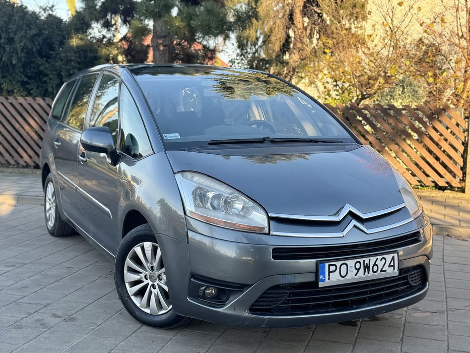 Ładny Citroen c4 Grand Picasso-2.0 hdi-136km-7 osob-2007r-Automat !