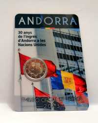 Moedas 2 Euro Andorra 2023