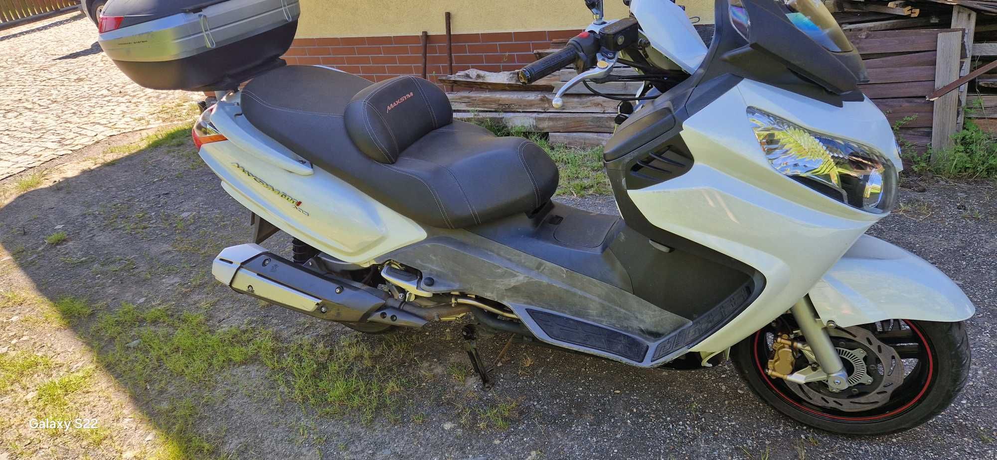 Skuter Maxsym 600 mały przebieg 28 tyś.